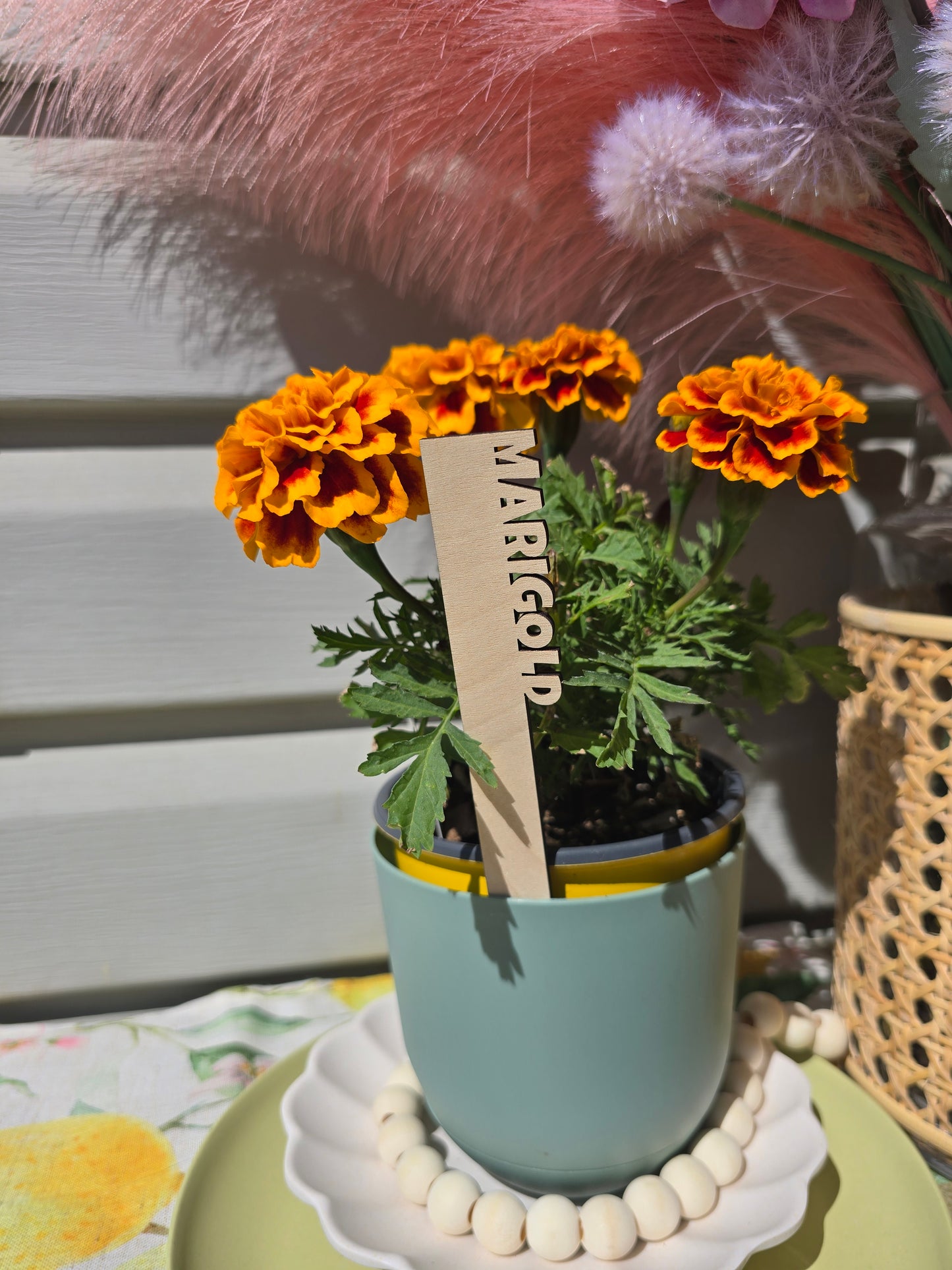 Flower Markers 10pk - Simple & Elegant - Assorted Flowers