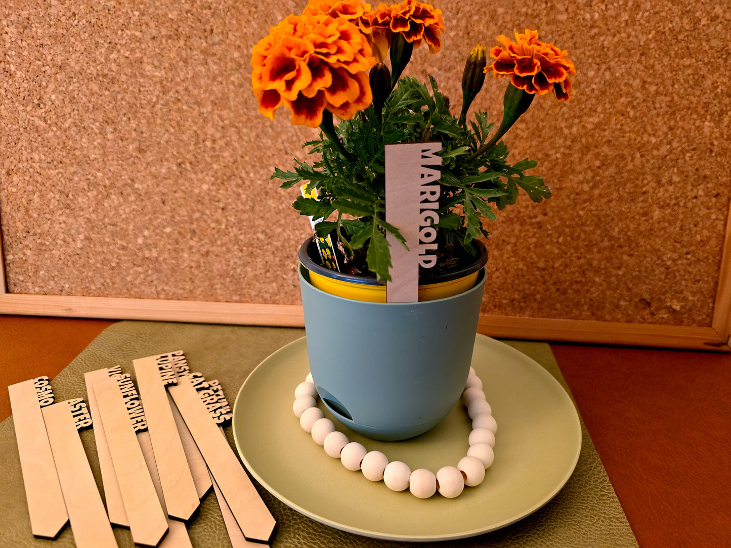 Flower Markers 10pk - Simple & Elegant - Assorted Flowers